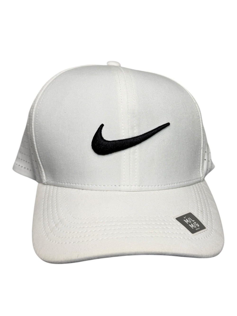 Nike Golf Hat Cap Center Swoosh Dri-Fit Golf M/L